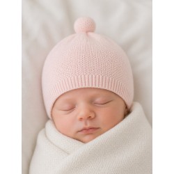 GORRO ROSA BABY RECIÉN NACIDA MAYORAL REF 9438