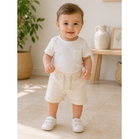 BERMUDA NIÑO REF 402-24009 BEIGE
