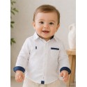 MAYORAL CAMISA BABY REF 2145 BLANCO