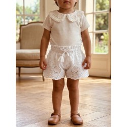 SHORT NIÑA REF 316-9011 BLANCO