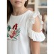 CAMISETA ZIPPY NIÑA REF 23019 BLANCA