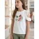 CAMISETA ZIPPY NIÑA REF 23019 BLANCA