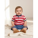 SUETER POLO BABY NIÑO REF 23002 ROJO