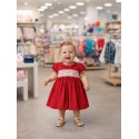 VESTIDO NIÑA REF 6202 ROJO