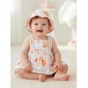 VESTIDO BORDINO REF 6289 NARANJA