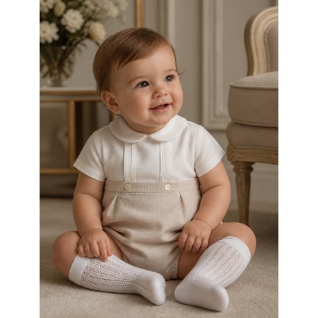 PELELE BABY NIÑO REF 1604 BEIGE