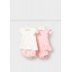 CONJUNTOS X4 PIEZAS REF 1639 ROSA BABY