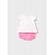 CONJUNTO X4 PIEZAS NIÑA REF 1642 CHICLE
