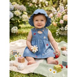 VESTIDO MAYORAL NIÑA REF 1816 TEJANO