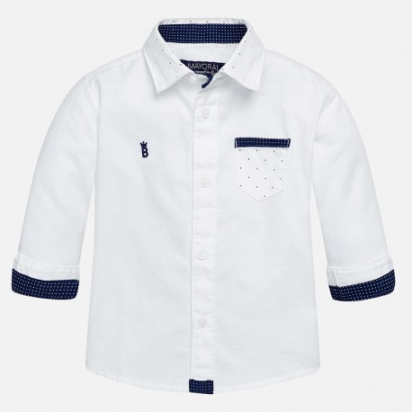 MAYORAL CAMISA BABY REF 2145 BLANCO