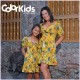 VESTIDO MAMÁ E HIJAS ESTAMPADO