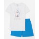 PIJAMA NIÑO ESTAMPADO DE COHETE ESPACIAL LOSAN REF 015-P003AL