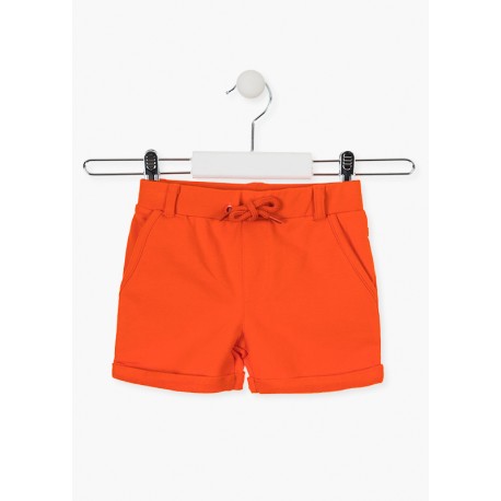BERMUDA NARANJA BABY NIÑO LOSAN REF  017-6018AL