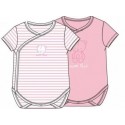 PACK X 2 BODYS NIÑA BABY LOSAN 01V-R201AL