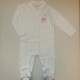 PIJAMA BLANCA NIÑA BABY LOSAN 01W-P002AL