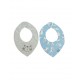 PACK DE BABEROS AZUL LOSAN REF 11V-A001AL