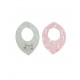 PACK DE BABEROS ROSADO LOSAN REF 11V-A001AL