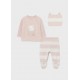 CONJUNTO FELPA GATITO RECIEN NACIDA MAYORAL REF 2505