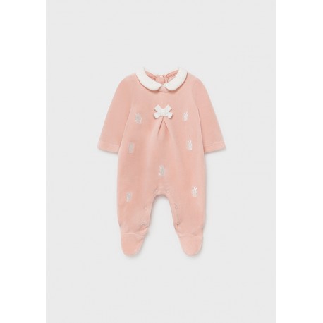 PIJAMA LAZO  ROSADA RECIÉN NACIDA MAYORAL REF 2665