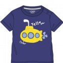 CAMISETA AZUL CON PARCHES BABY NIÑO LOSAN REF 117-1204AL