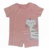 ENTERIZO GATITO ROSA NIÑA BABY LOSAN REF 11V-P005AL