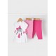CONJUNTO LEGGINGS NIÑA BABY ROSADO MAYORAL 1721