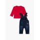 LOSAN CONJUNTO NIÑO REF 127-8003 ROJO