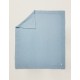 LOSAN MANTA DE TRICOTOSA REF 12W-8703ZY  MUESTRA AZUL