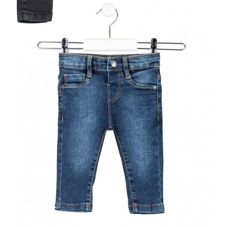 LOSAN PANTALON REF 127-9659AL DENIM OSCURO