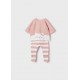 MAYORAL CONJUNTO POLAINA TRICOT RECIEN NACIDA NIÑA REF  1589 BLOSSOM