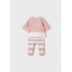 MAYORAL CONJUNTO POLAINA TRICOT RECIEN NACIDA NIÑA REF  1589 BLOSSOM