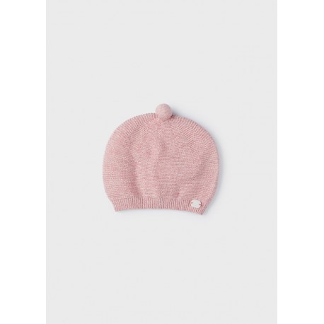 MAYORAL GORRO TRICOT RECIÉN NACIDA NIÑA REF 9484 ROSA