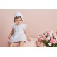 BORDINO VESTIDO REF 5763 BLANCO