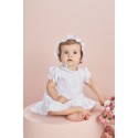 BORDINO VESTIDO REF 5766 BLANCO