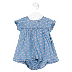 LOSAN VESTIDO NIÑA REF 21W-7004AL DENIM