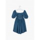 VESTIDO JUNIOR DENIM REF 21G-7001 DENIM