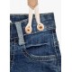 BERMUDA CON CARGERAS LOSAN BABY REF 217-9006 DENIM
