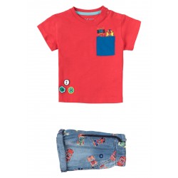 CONJUNTO NIÑO REF 217-8007 ROJO