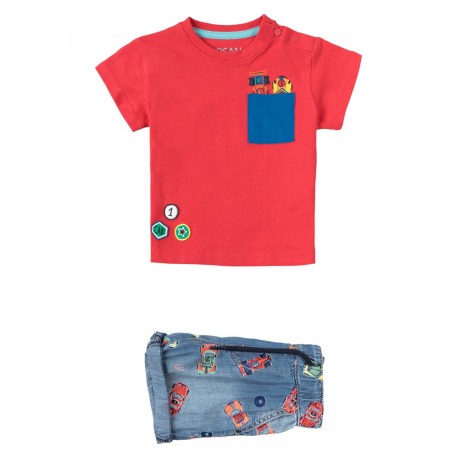 CONJUNTO NIÑO REF 217-8007 ROJO
