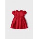 VESTIDO TAFETAN REF 2944 ROJO