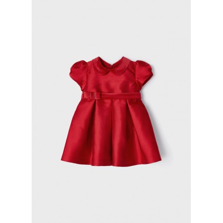 VESTIDO TAFETAN REF 2944 ROJO