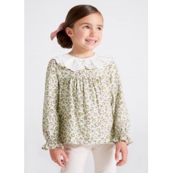 BLUSA CUELLO BORDADO REF 4192 TOPO