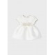 VESTIDO BABY NIÑA REF 2820 CRUDO
