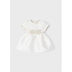 VESTIDO BABY NIÑA REF 2820 CRUDO