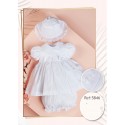 VESTIDO NIÑA REF 5846 BLANCO