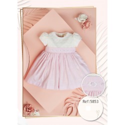 VESTIDO NIÑA REF 5853 ROSADO