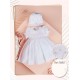 VESTIDO NIÑA REF 5850 BLANCO