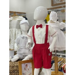 CONJUNTO NIÑO REF 1218 ROJO