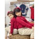 CAMISETA NIÑA REF 4027 ROJO