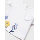 CAMISETA BABY NIÑA REF 1097 BLANCA